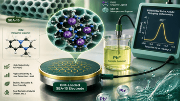 Development of an Electrochemical PbII Ion Sensor Utilizing Organic BIM-Loaded SBA-15 Electrodes